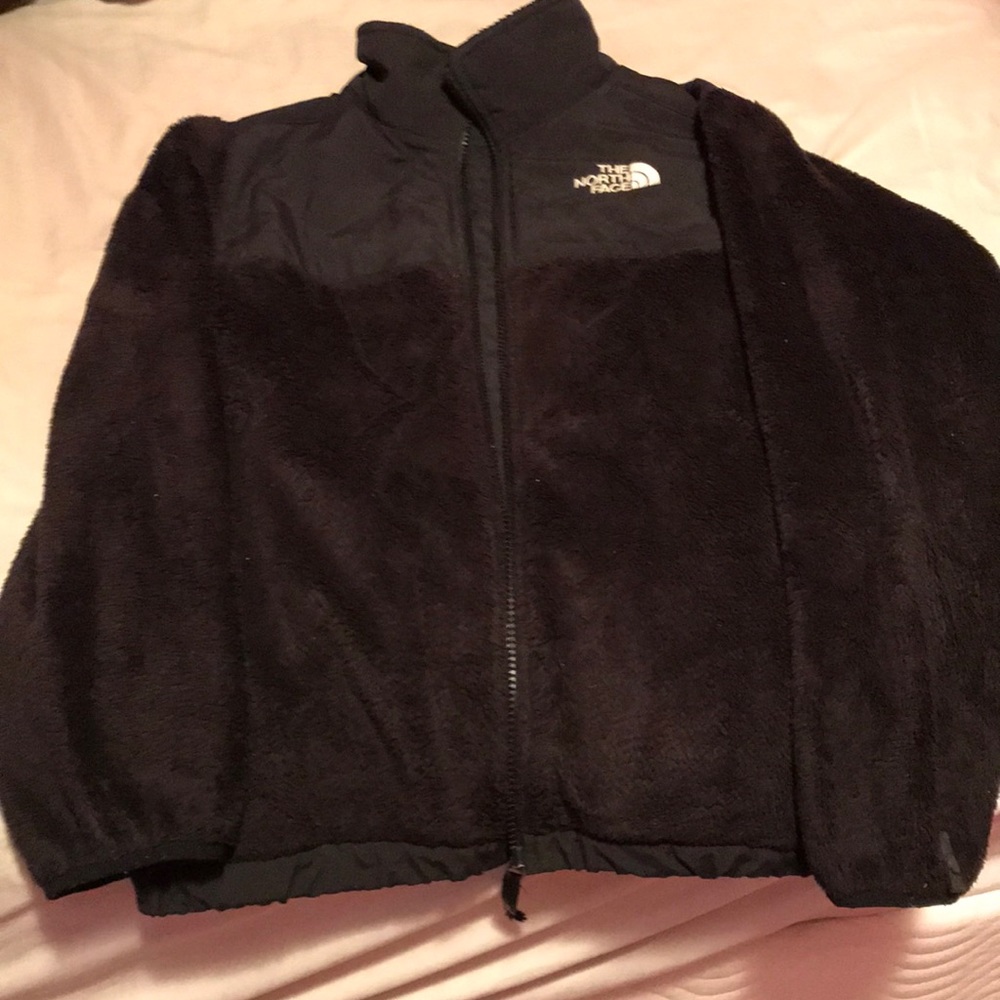 Girls large (14/16) black North Face jacket